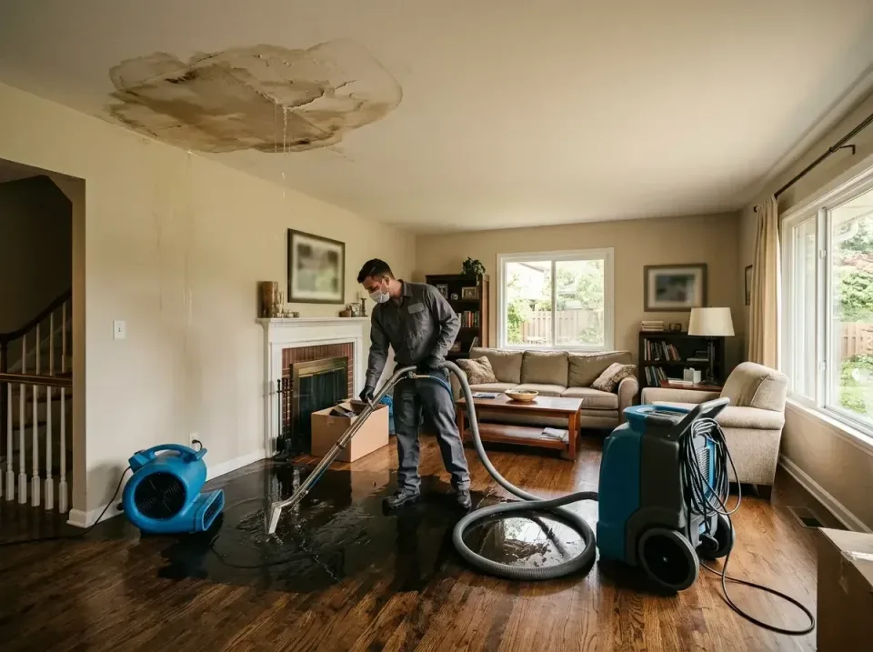 attic-pipe-burst-ceiling-drip-008 — frequently asked questions, Water Damage Restoration & Carpet Care in Gordon Heights, NY